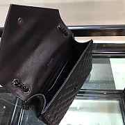 YSL| Envelope Medium Bag All Black - 24x17.5x6cm - 3
