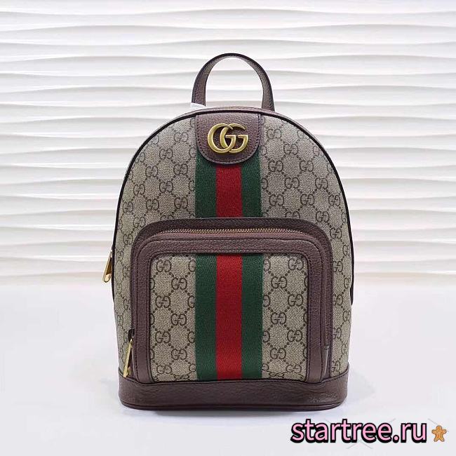 Gucci ophidia gg supreme canvas backpack - 1