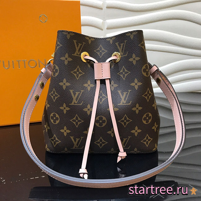 Louis Vuitton Neonoe Bucket Bag Monogram with Pink- M44022 - 26 x 26 x 17.5 cm - 1