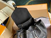  Louis Vuitton Montsouris Backpack Black_M45205_27.5x33x14.0cm - 6