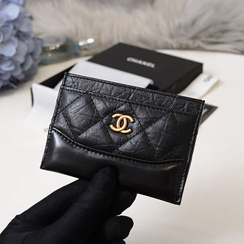 Chanel Card Holder Black