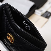 Chanel Card Holder Black - 2