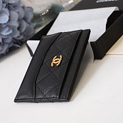 Chanel Card Holder Black - 5