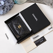 Chanel Card Holder Black - 6