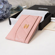 Chanel Card Holder Pink - 6