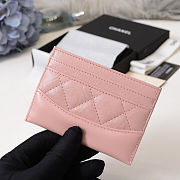 Chanel Card Holder Pink - 5
