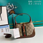 Gucci Jackie 1961 Mini Hobo Bag - 637092 - 19cm x 13cm x 3cm - 1