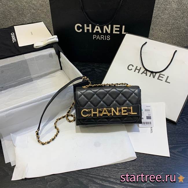Chanel Small Flap Black bag_AS1490_15x21x8cm - 1