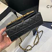 Chanel Small Flap Black bag_AS1490_15x21x8cm - 3