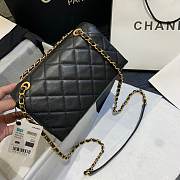 Chanel Small Flap Black bag_AS1490_15x21x8cm - 4