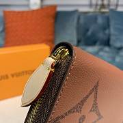 Louis Vuitton m67687 zippy giant monogram reverse wallet - 5