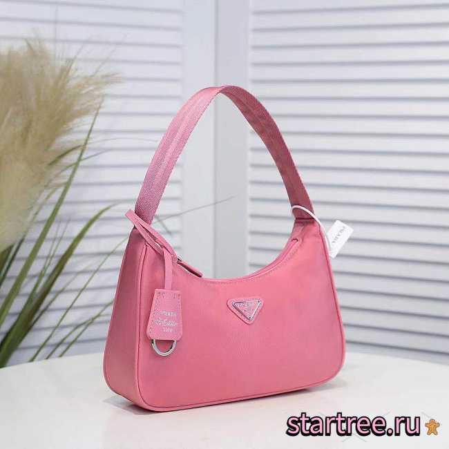 Prada Re-Edition 2000 Nylon Mini Pink Bag- 1NE515 - 23x13x5cm - 1