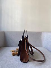 Burberry Two-tone Canvas and Leather Pocket Black Bag- 80317461 -23x7x18cm - 2