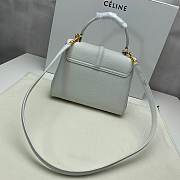 Celine 16 Small White Bag - 23x19x10.5cm - 2