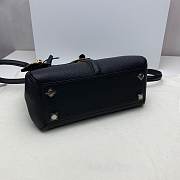 Celine 16 Small BAG IN GRAINED CALFSKIN Black - 23x19x10.5cm - 4