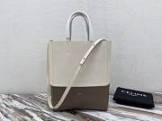 Celine Grained Calfskin Small Bi-Cabas Bag 176183 22×29×10 cm - 1