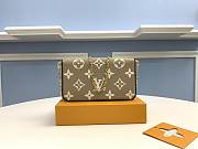 Louis Vuitton Félicie Pochette Dove/Cream M69977 - 21x12x3cm - 6