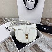 Celine Small Besace 16 White Bag - 19x17x6cm  - 4