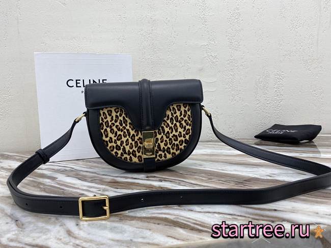 Celine Small Besace 16 Bag In Pony Calfskin -19x17x6 CM - 1