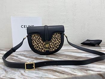 Celine Small Besace 16 Bag In Pony Calfskin -19x17x6 CM