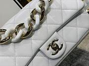 Chanel Flap Bag With Large Bi-Color Chain - AS1353 - 16x24x6cm - 2