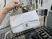 Chanel Flap Bag With Large Bi-Color Chain - AS1353 - 16x24x6cm - 3