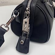 Prada Re-Edition 2005 Nylon Top-Handle Black Bag - 1BB846 -  20x11.5x11cm - 6