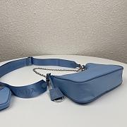 Prada Re-Edition 2005 Astral Blue Bag- 1BH204 - 22x12x6cm - 6