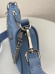 Prada Re-Edition 2005 Astral Blue Bag- 1BH204 - 22x12x6cm - 4