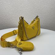 Prada Re-Edition 2005 Pineapple Yellow Bag- 1BH204 - 22x12x6cm - 3