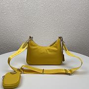 Prada Re-Edition 2005 Pineapple Yellow Bag- 1BH204 - 22x12x6cm - 4