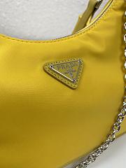 Prada Re-Edition 2005 Pineapple Yellow Bag- 1BH204 - 22x12x6cm - 2