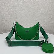 Prada Re-Edition 2005 Green Bag- 1BH204 - 22x12x6cm - 1