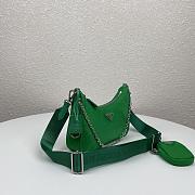 Prada Re-Edition 2005 Green Bag- 1BH204 - 22x12x6cm - 3