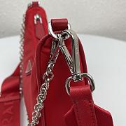 Prada Re-Edition 2005 Red Bag- 1BH204 - 22x12x6cm - 2