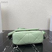 Prada System Patchwork Mint Shoulder Bag- 1BD292 -21x16x7cm - 2