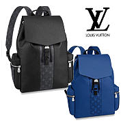 Louis Vuitton Outdoor Black Backpack - M30417 - 37x45x19cm - 1