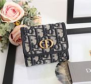 Christian Dior 30 Montaigne Lotus wallet - S2057 - 10 x 8.5 x 2 cm - 1