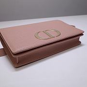 Dior 30 Montaigne 2 In 1 Pouch Pink Belt Bag - 19 x 12.5 x 4 cm - 5