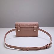 Dior 30 Montaigne 2 In 1 Pouch Pink Belt Bag - 19 x 12.5 x 4 cm - 4