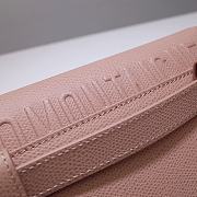 Dior 30 Montaigne 2 In 1 Pouch Pink Belt Bag - 19 x 12.5 x 4 cm - 3