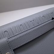 Dior 30 Montaigne 2 In 1 Pouch Gray Belt Bag - 19 x 12.5 x 4 cm - 3