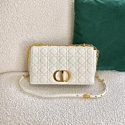 Christian Dior Caro Shoulder White Large Bag - M9243UWHC - 28×17×9cm - 1