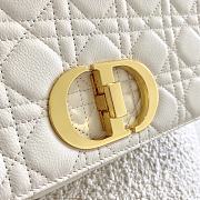 Christian Dior Caro Shoulder White Large Bag - M9243UWHC - 28×17×9cm - 4