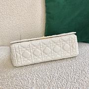 Christian Dior Caro Shoulder White Large Bag - M9243UWHC - 28×17×9cm - 5