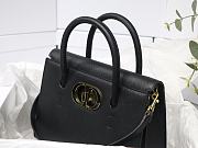 Dior Medium St Honoré Tote Black Grained Calfskin - M9321UMBA - 25x19x12cm - 3