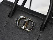 Dior Medium St Honoré Tote Black Grained Calfskin - M9321UMBA - 25x19x12cm - 6