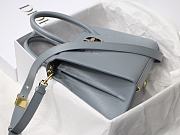 Dior Medium St Honoré Tote Light Blue Grained Calfskin - M9321UMBA - 25x19x12cm - 3