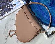  Dior Saddle Bag Warm Taupe Ultramatte Calfskin - M0446SLLO - 25.5 x 20 x 6.5cm - 2