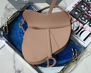  Dior Saddle Bag Warm Taupe Ultramatte Calfskin - M0446SLLO - 25.5 x 20 x 6.5cm - 6